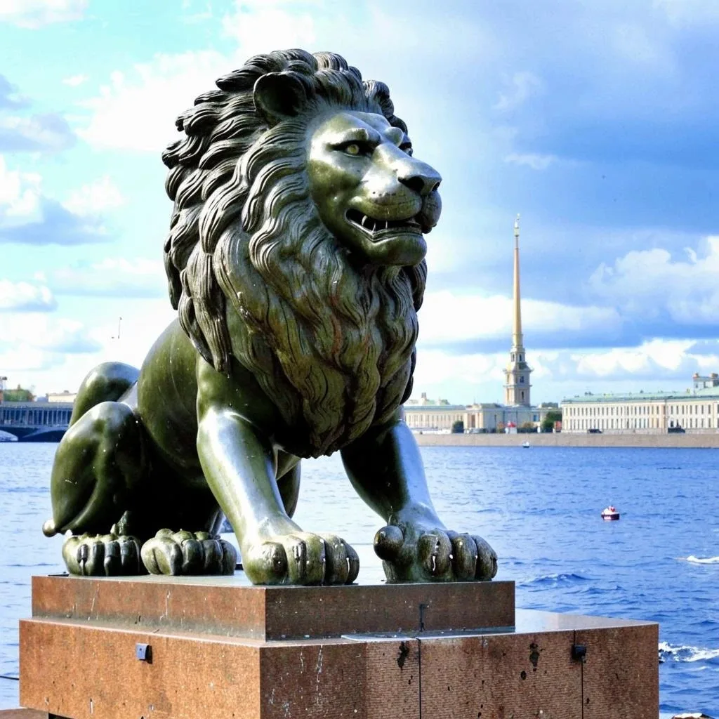 🦁 Почему в Санкт-Петербурге так много львов?