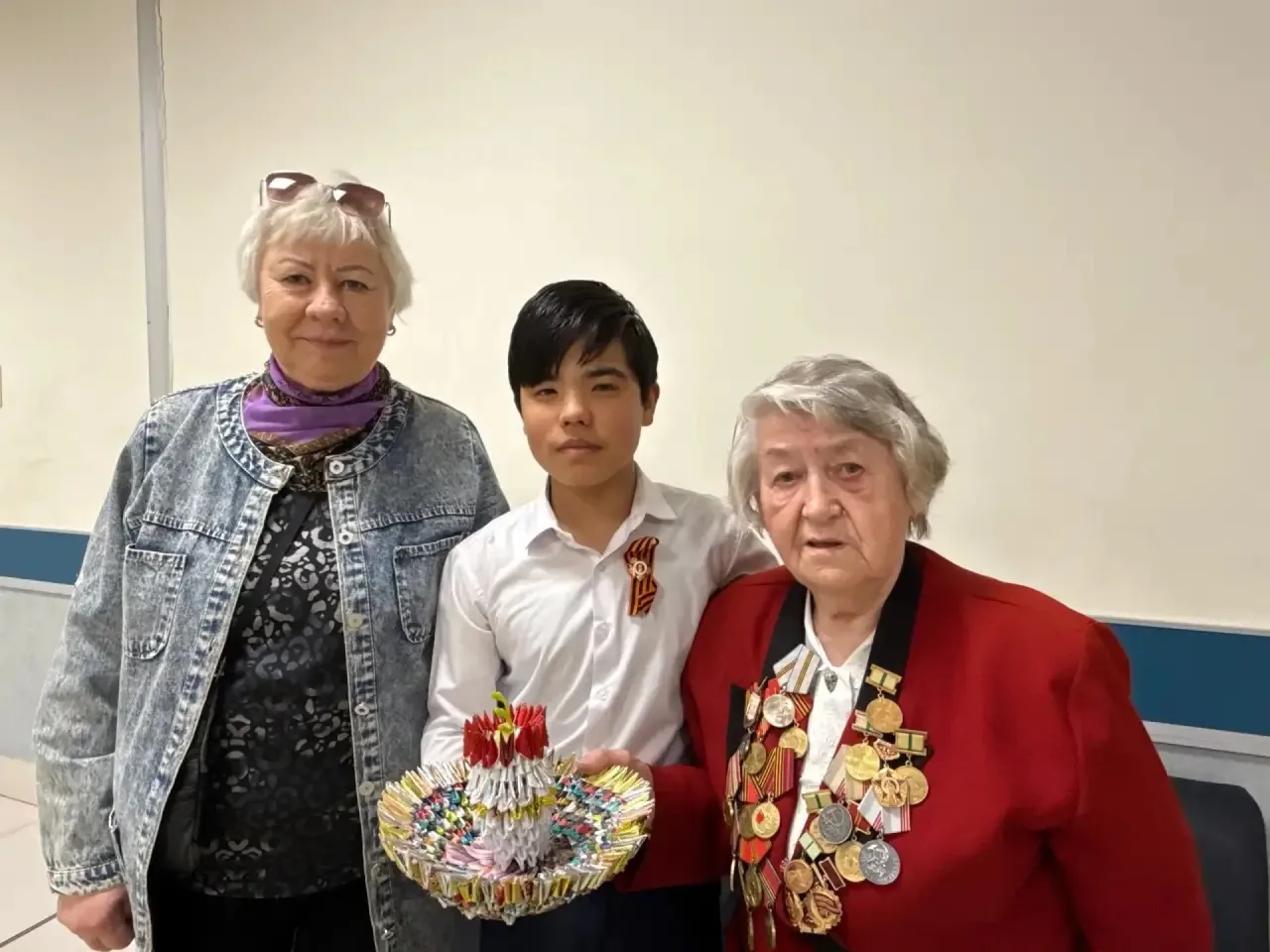 🎖️Важное событие в Янинском центре образования в преддверии Дня Победы в стенах школьного музея «И П
