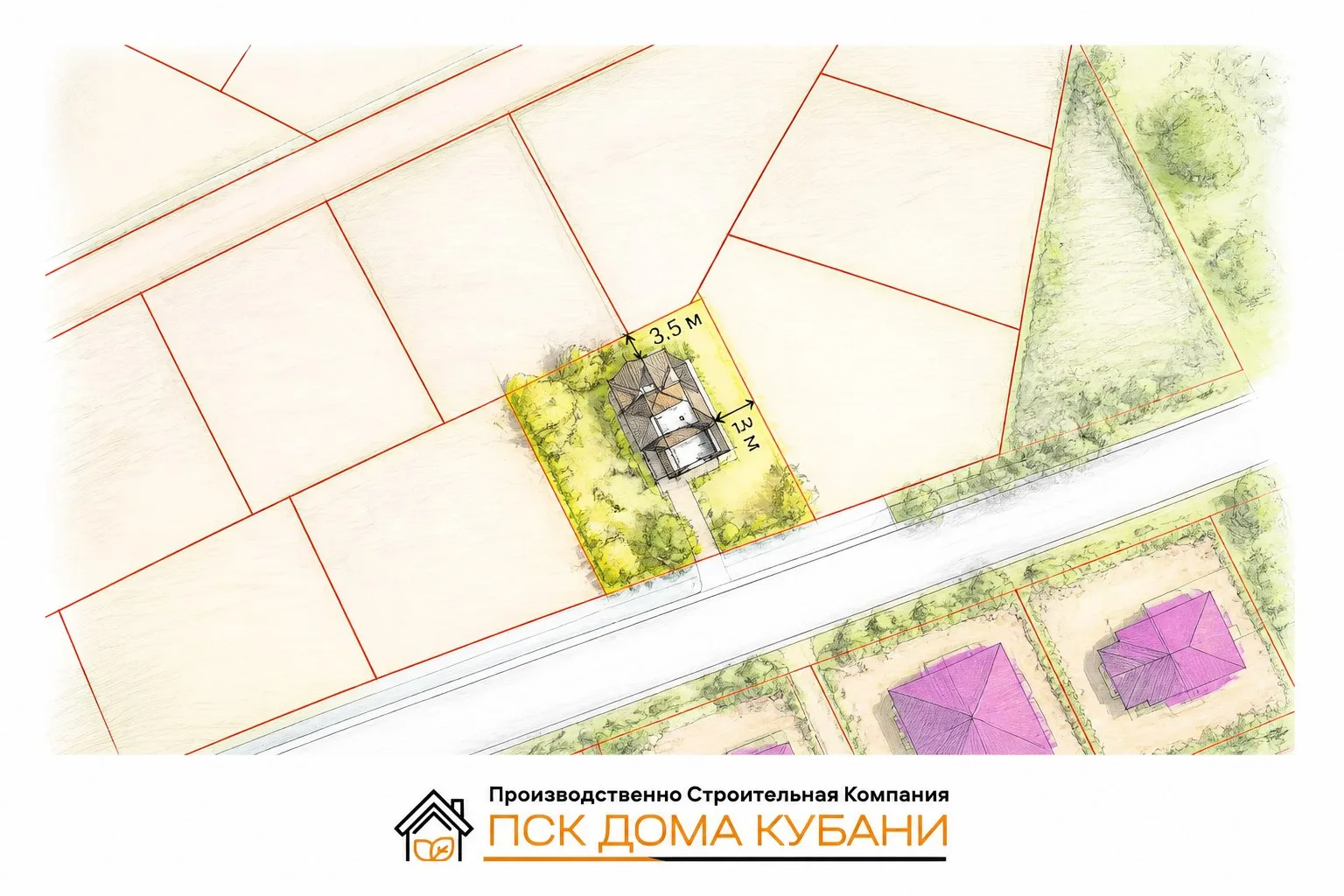 Производство и строительство дома из профилированного бруса от лидеров рынка ПСК Дома К...