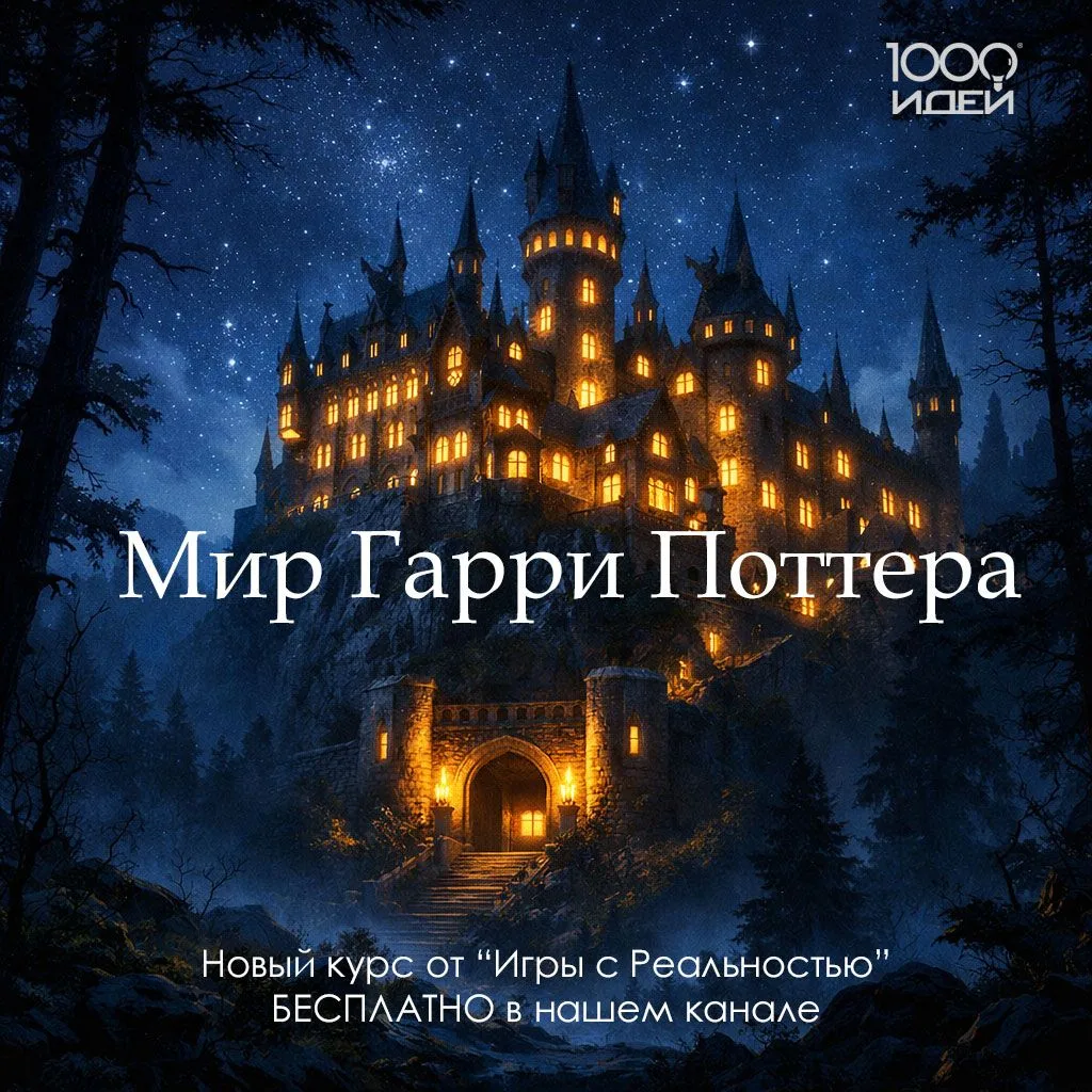 🦉Друзья, в рамках масштабной концепции «Игры с Реальностью» мы проводим курс мысленных путешествий 