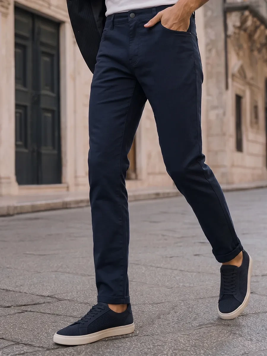 ⚡️ Брюки «5 карманов» Slim из твила, O'STIN