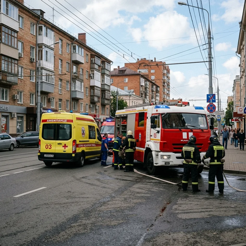🔴 СРОЧНО: В Краснодаре открыта горячая линия после атаки дров ВСУ
