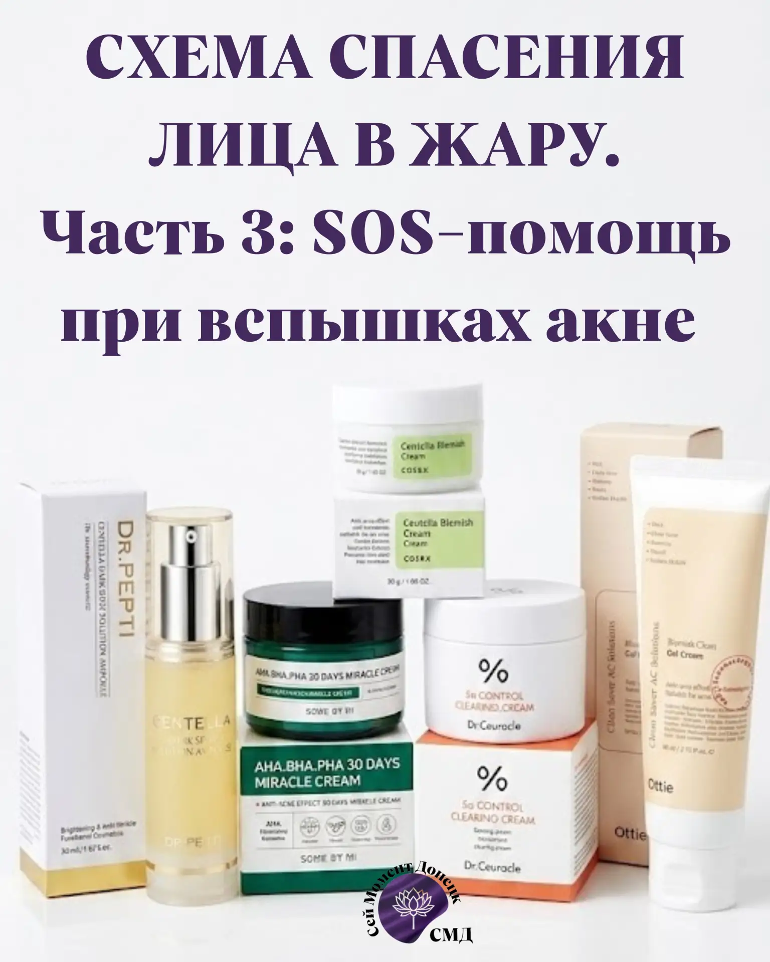 💥 СХЕМА СПАСЕНИЯ ЛИЦА В ЖАРУ.