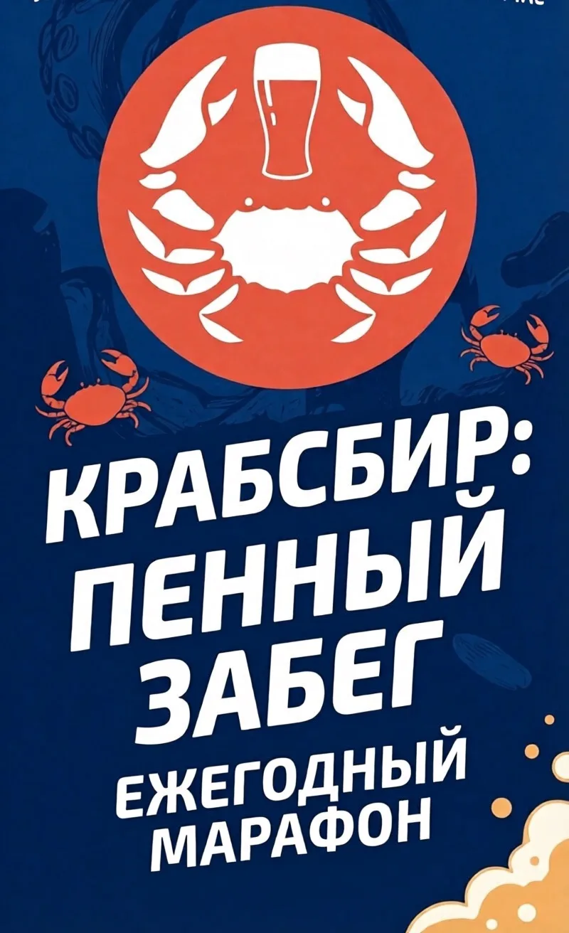 🍻 ПИВНЫЕ ГОНКИ ОТ 
КРАБСБИР 🦀 — ГОТОВЬ КОМАНДЫ! 🍻

Друзья, объявляем старт 🏁грандиозных «Пивных 
