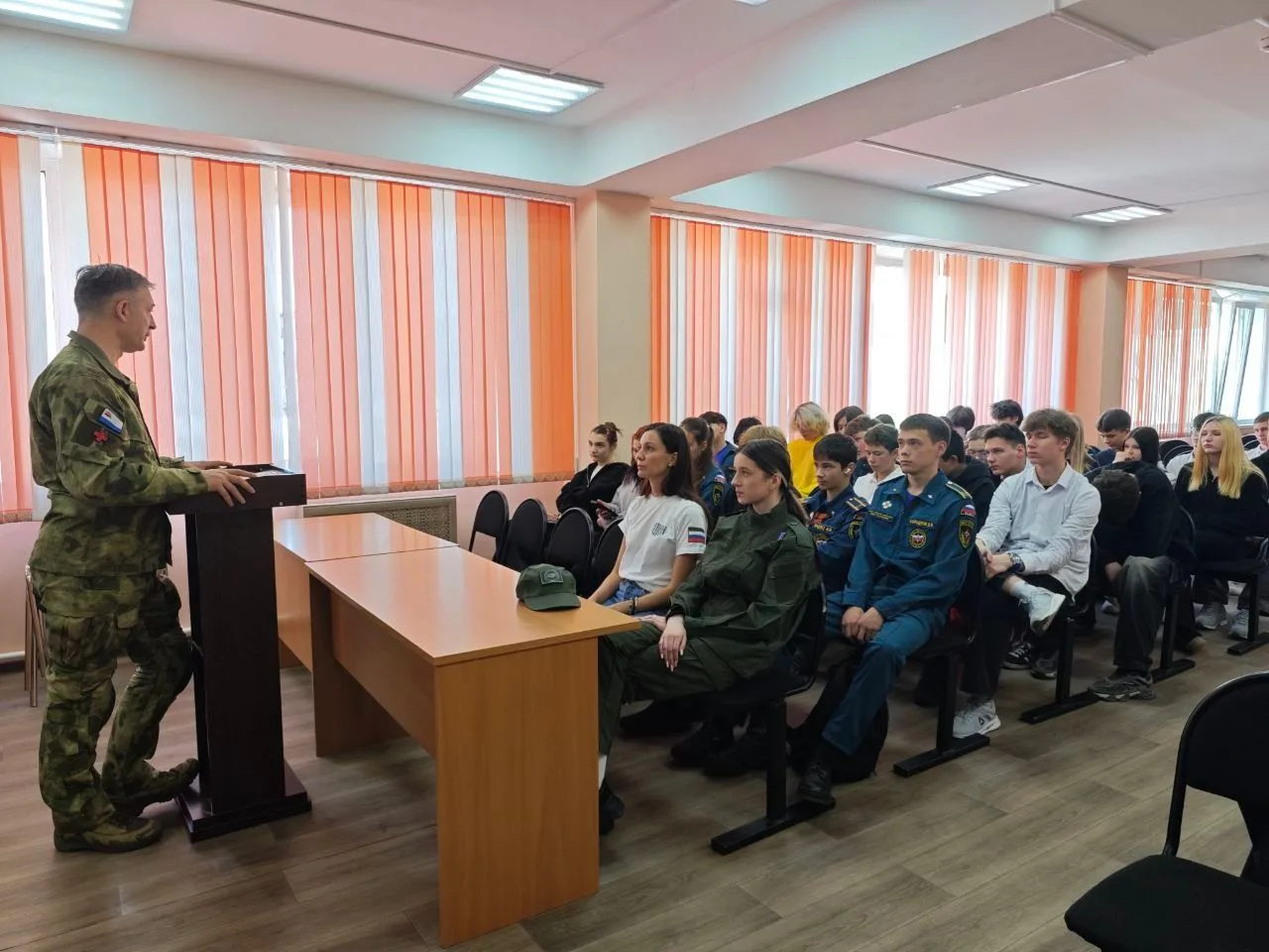 Урок мужества прошел для камчатских школьников   Мероприятие прошло в петропавловской школе №28 им. 