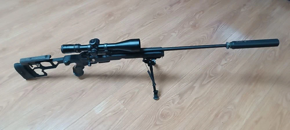 ДТК MUAR Titanium М24 на охотничьем карабине CZ 527 в калибре .223Win
