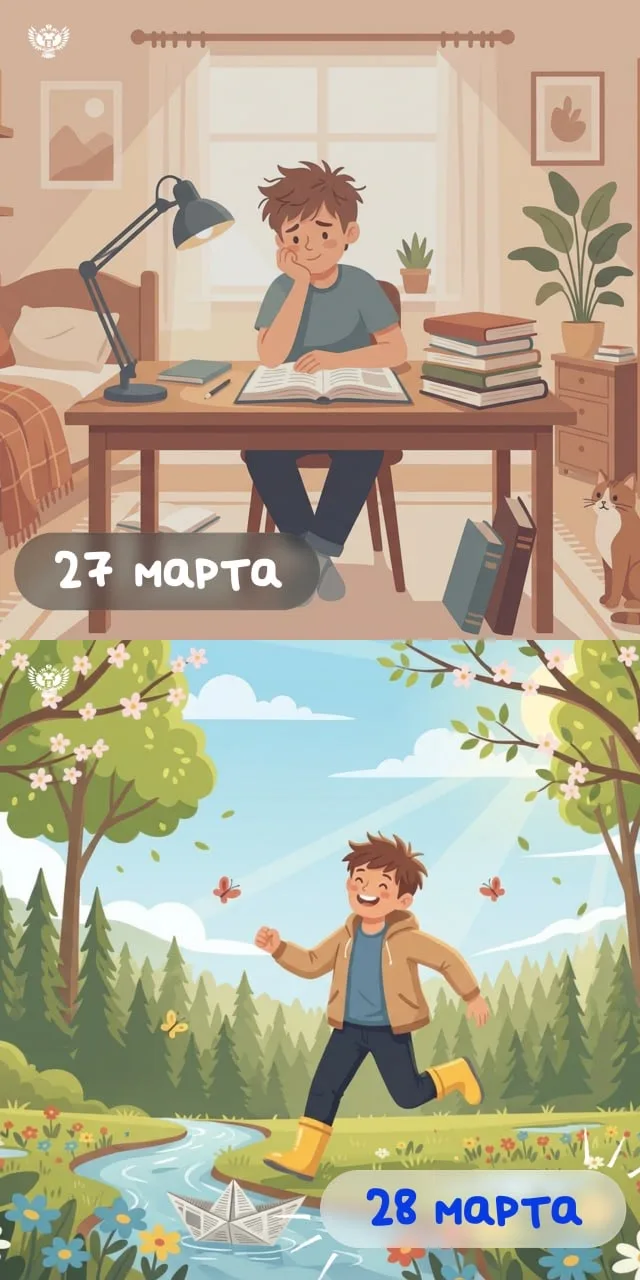 ⏰ Будильника на 7:00 нет — есть даты весенних каникул для школьников!