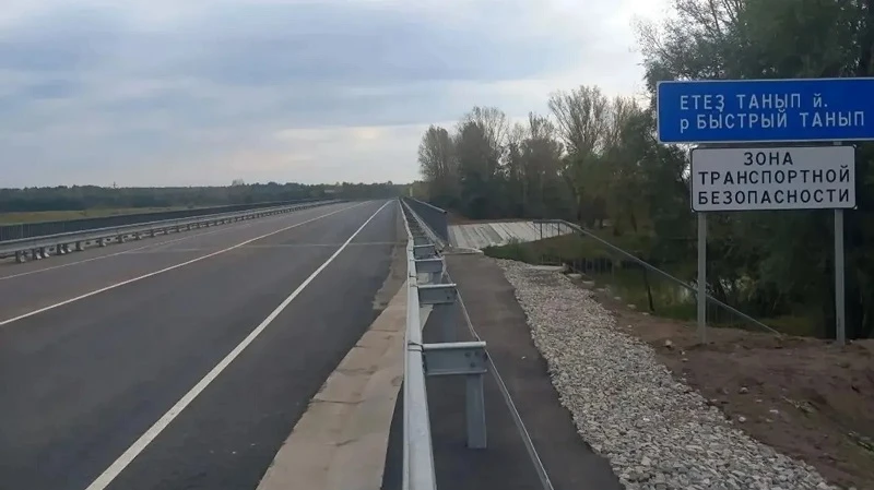 ✅Мост через реку Быстрый Танып открыли для всех видов транспорта