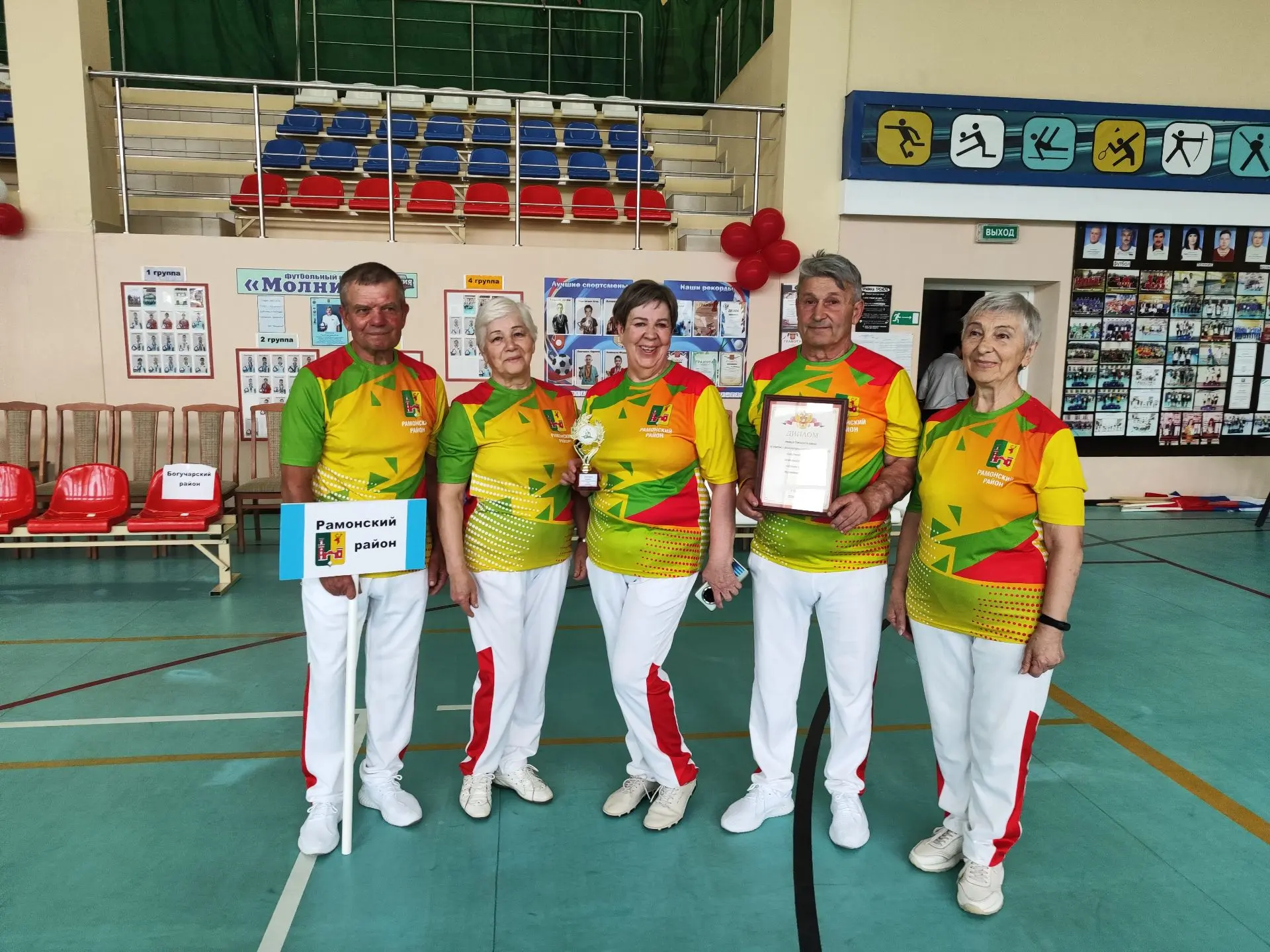 Спортивные встречи в Калаче: активное долголетие в действии!