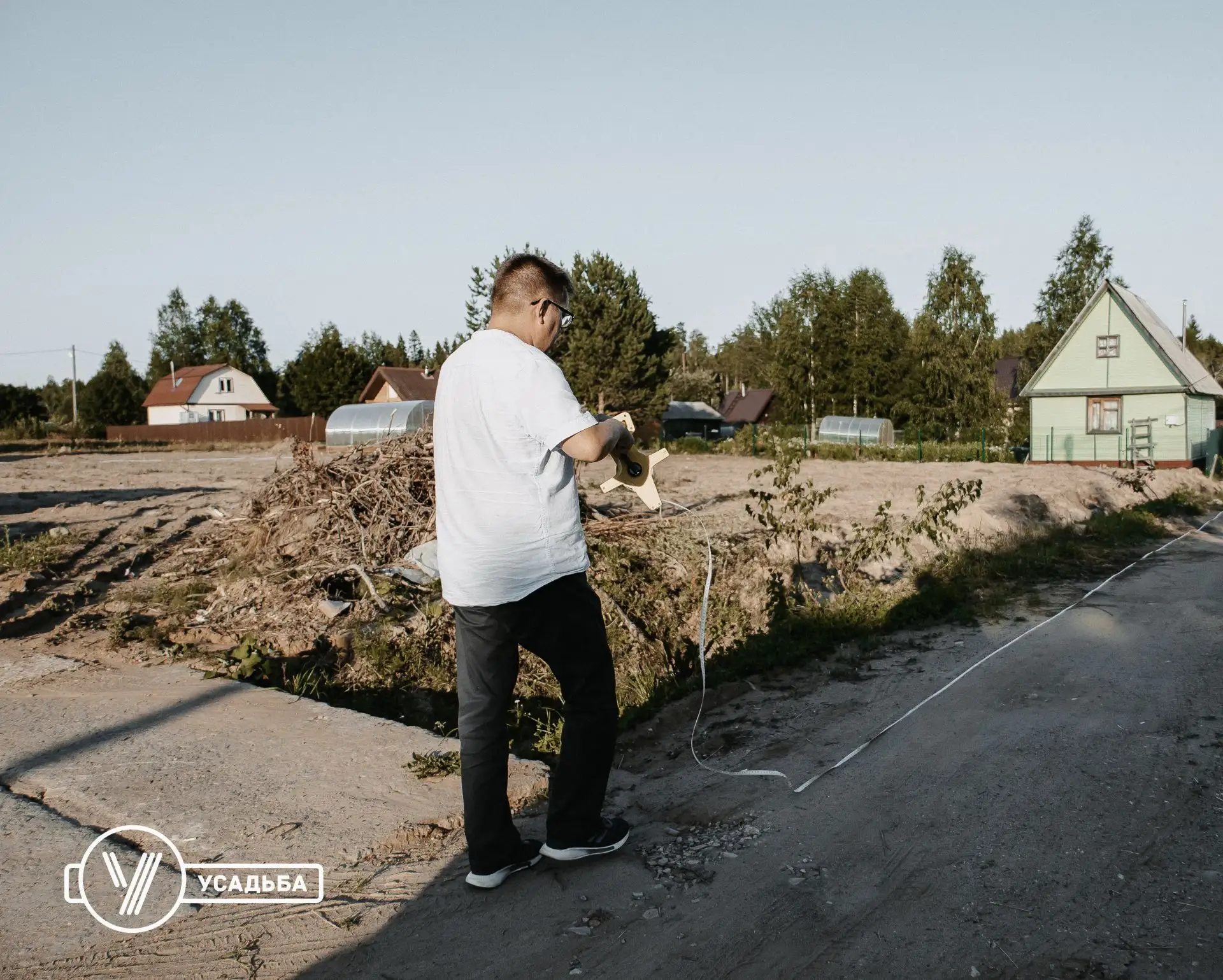 🛠 Перед установкой забора — замер участка!