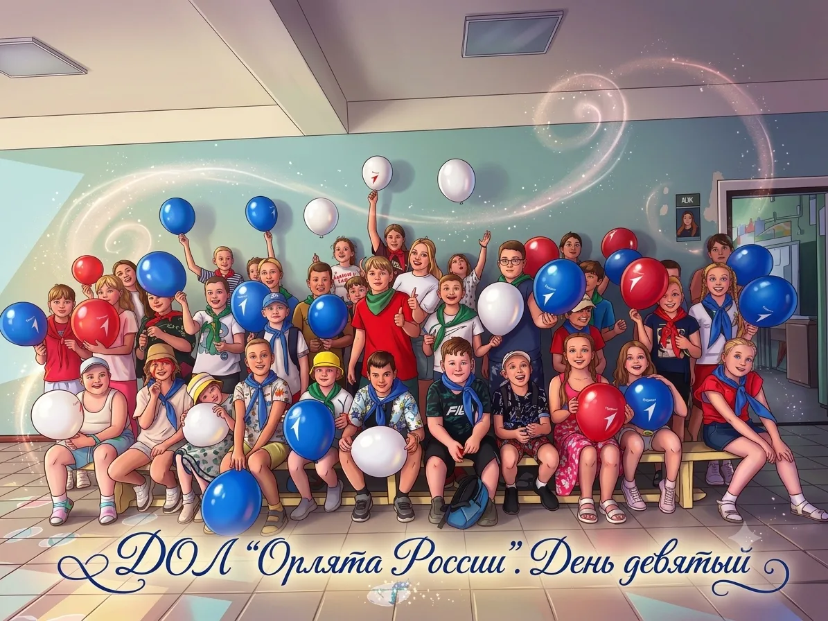 🦅✨ ДОЛ «Орлята России»: День девятый! Патриотизм, меткость и любовь к Родине! 🇷🇺🎉
Девятый день н