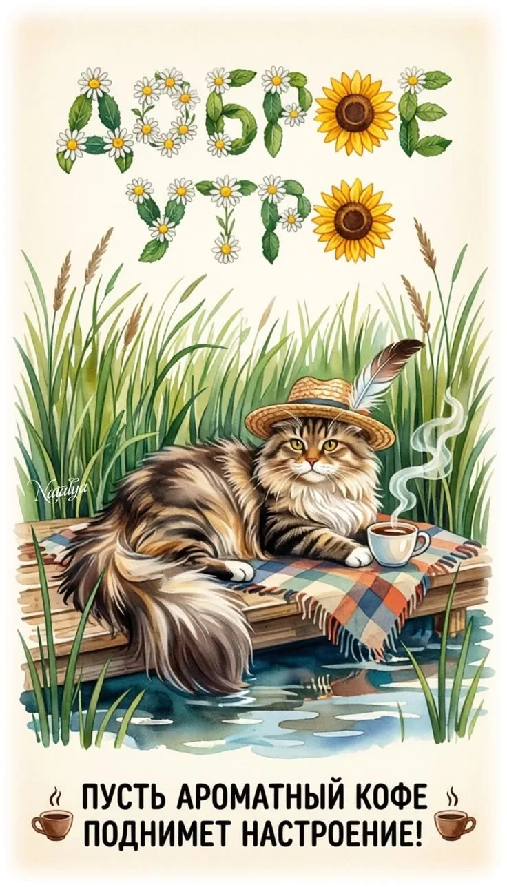 🌞🎉 Желаем бодрого утра и замечательного дня!