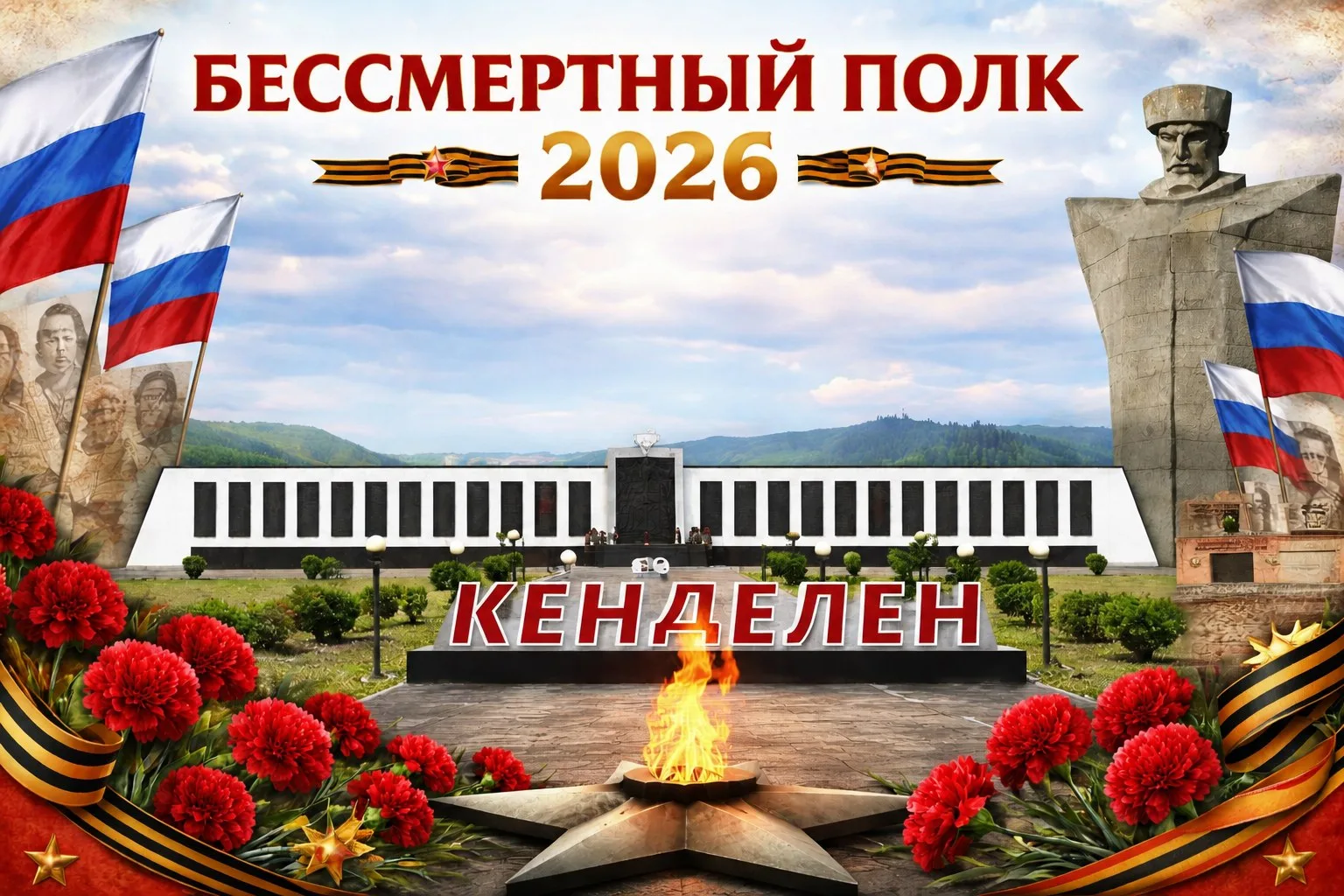 С Днём Великой Победы, дорогие односельчане и друзья! ✨