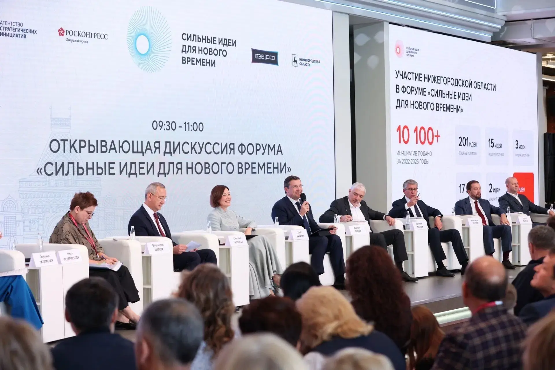 Более 10 тысяч нижегородских инициатив представили на форуме «Сильные идеи для нового в...