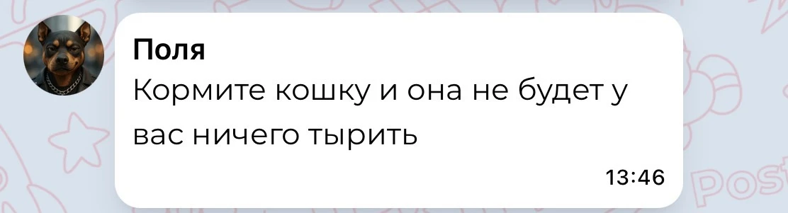 Да действительно, мы ж ее не кормим 🤣🤣

Я вот уличных кормлю, постоянно это показываю, а нашу, нет