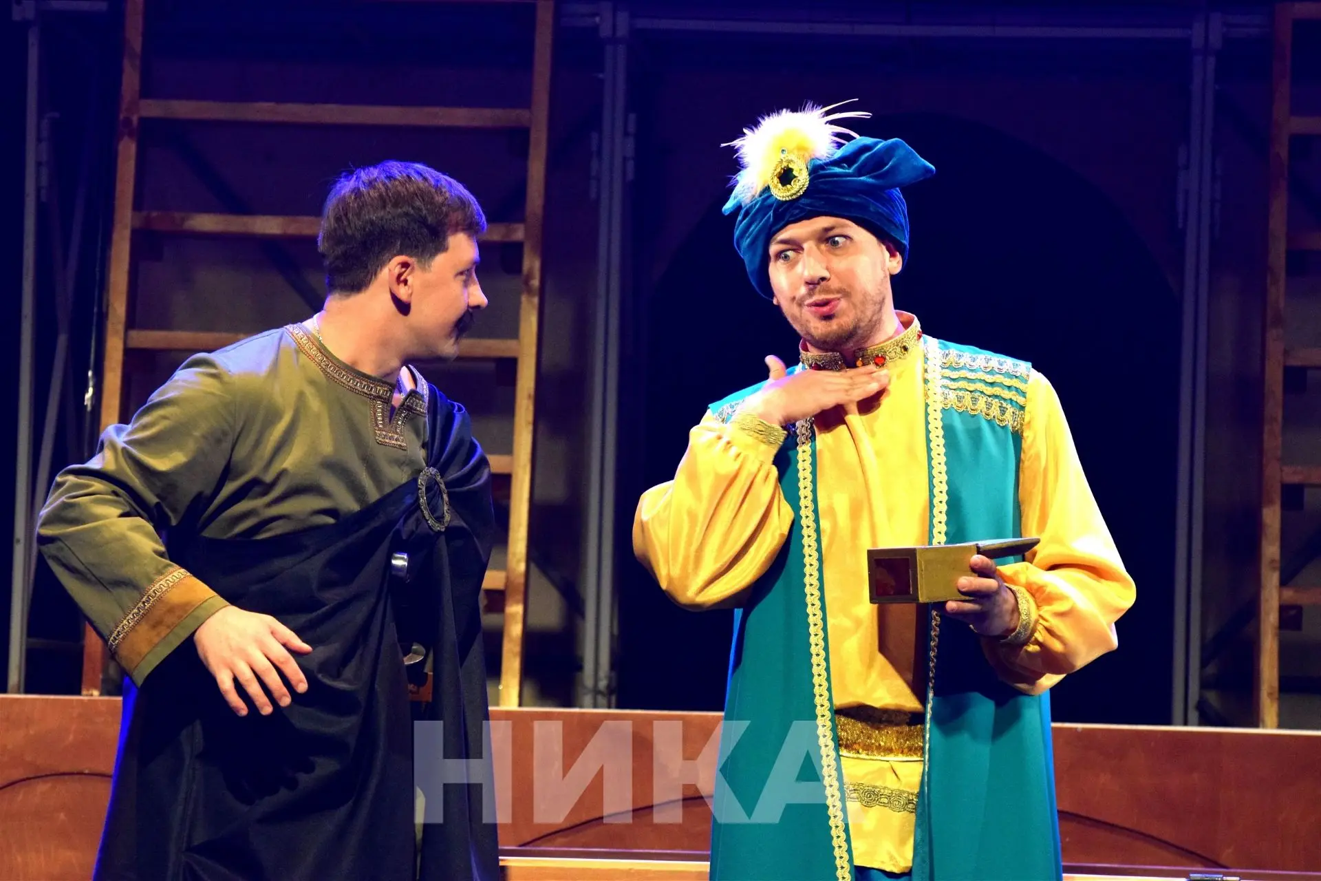 🎭 «Ника» побывала на  репетиции «Афанасия-морехода…» в ТЮЗе