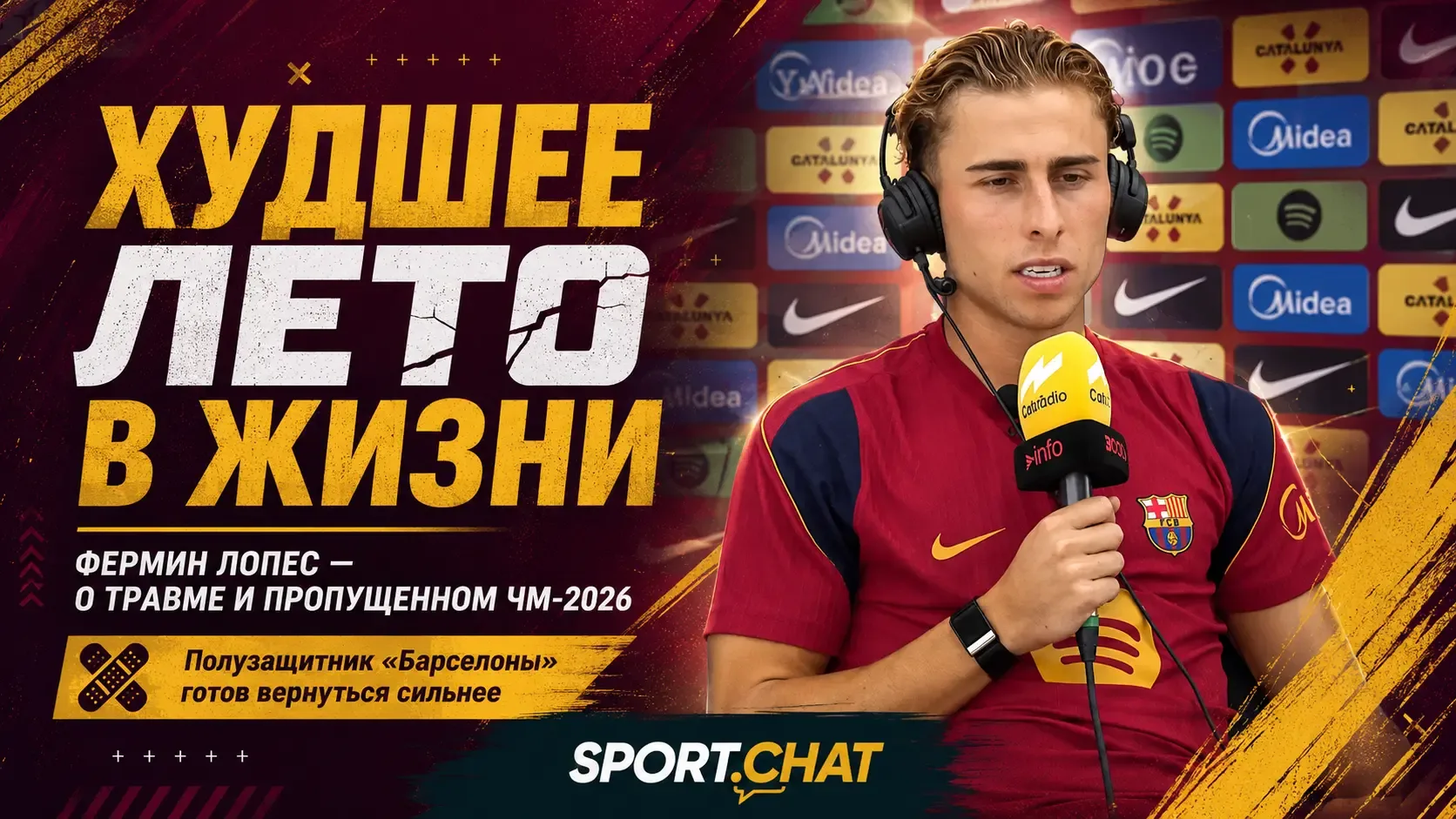 Фермин Лопес назвал пропуск ЧМ-2026 худшим летом в своей жизни