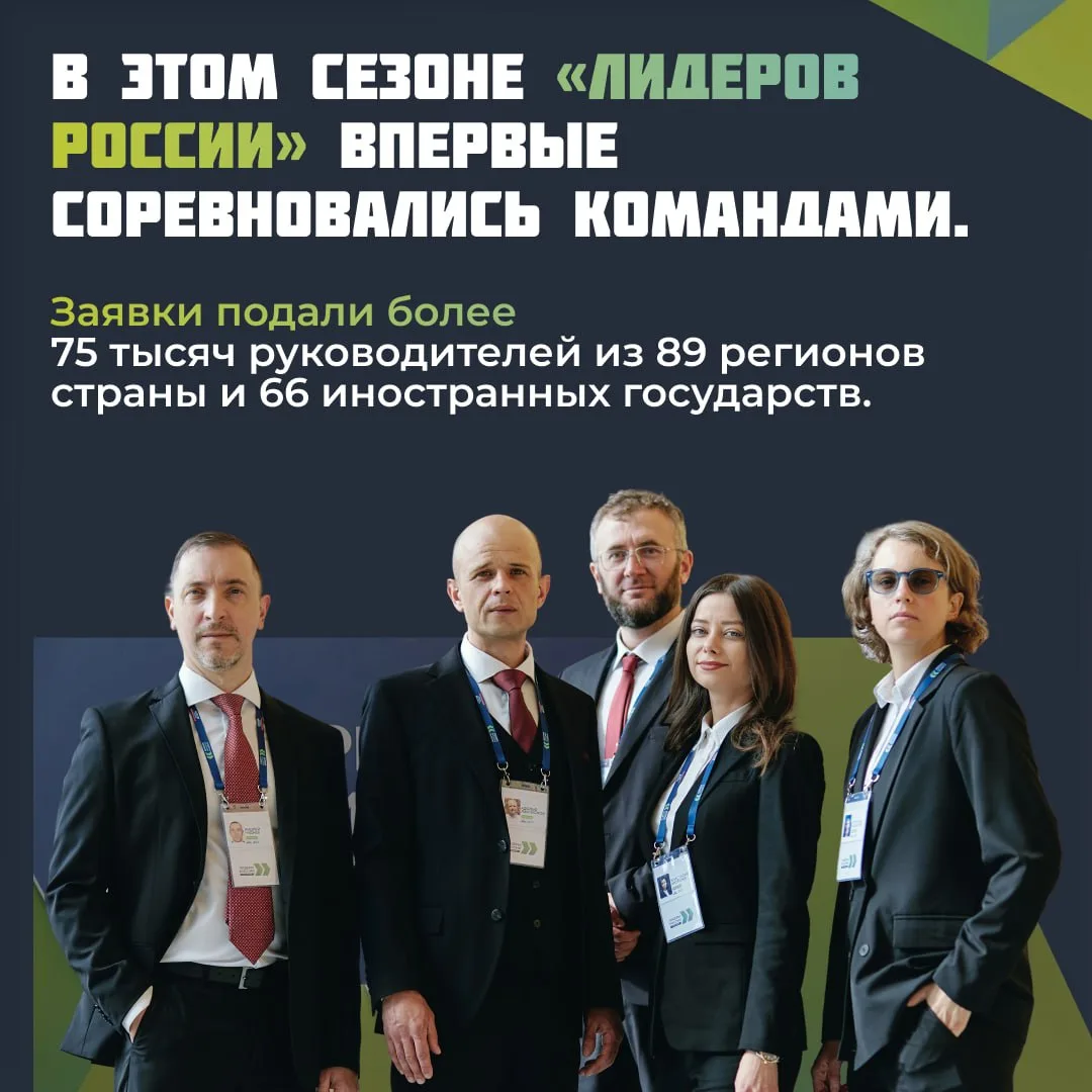 В Мастерской управления «Сенеж» стартовал финал конкурса «Лидеры России. Команда».