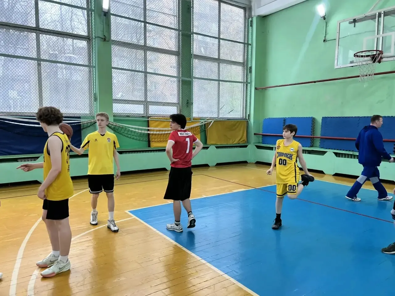 Сегодня завершились Президентские игры!  Наша команда юношей по баскетболу 3х3 достойно представила 