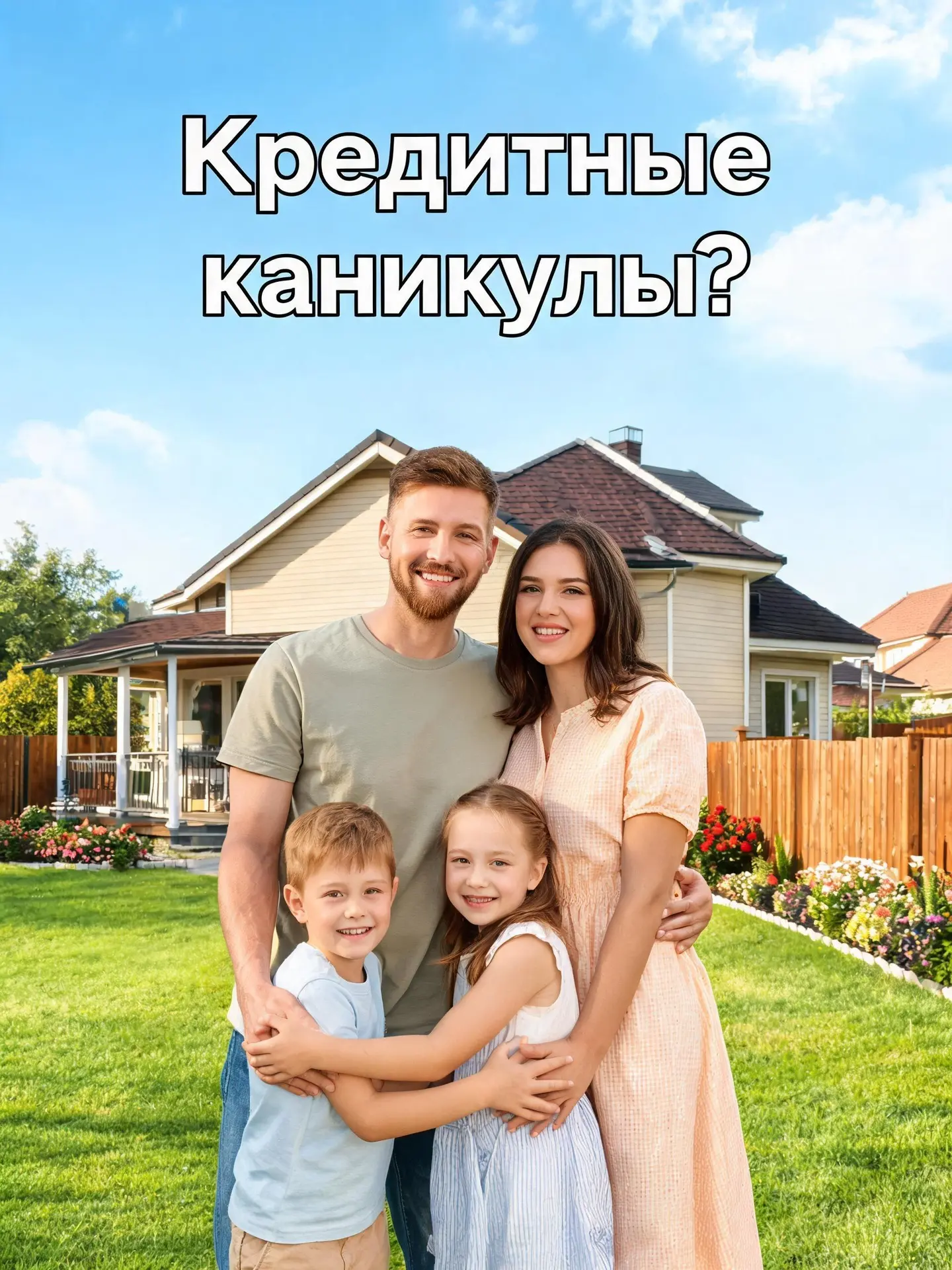 🏡 С 1 сентября семьям с детьми станет проще оформить ипотечные каникулы