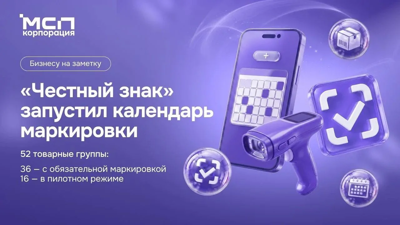 «Честный знак» запустил календарь маркировки товаров