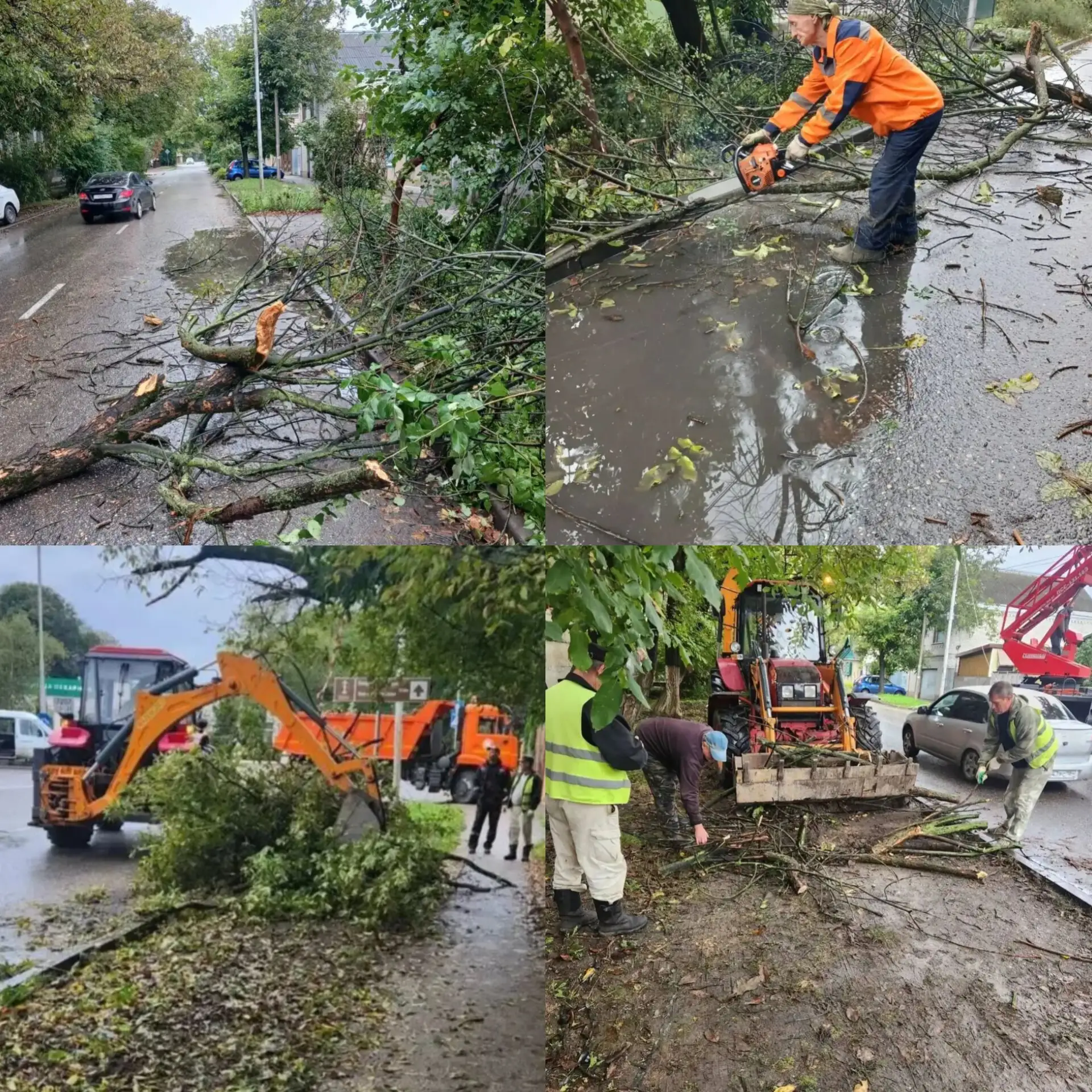 ⛈️Устранили последствия непогоды по обращениям граждан!