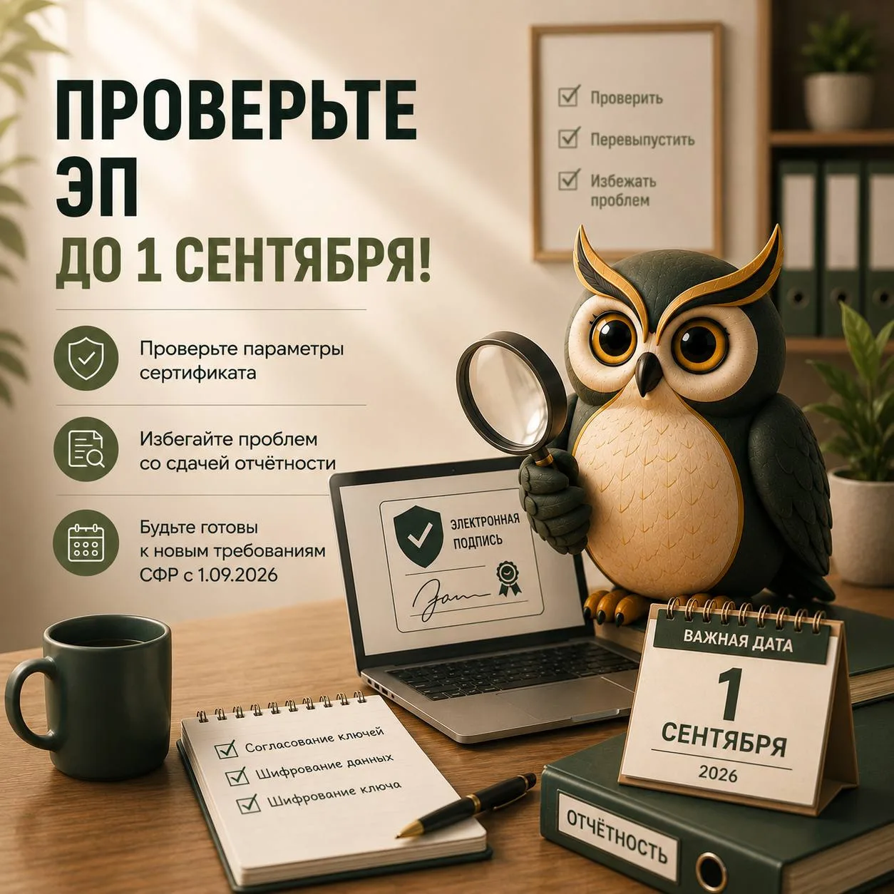 Проверьте электронную подпись ❗️❗️❗️