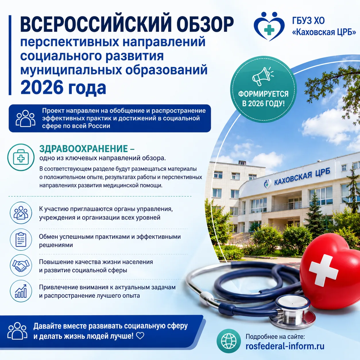📢 Всероссийский обзор перспективных направлений социального развития муниципальных обр...