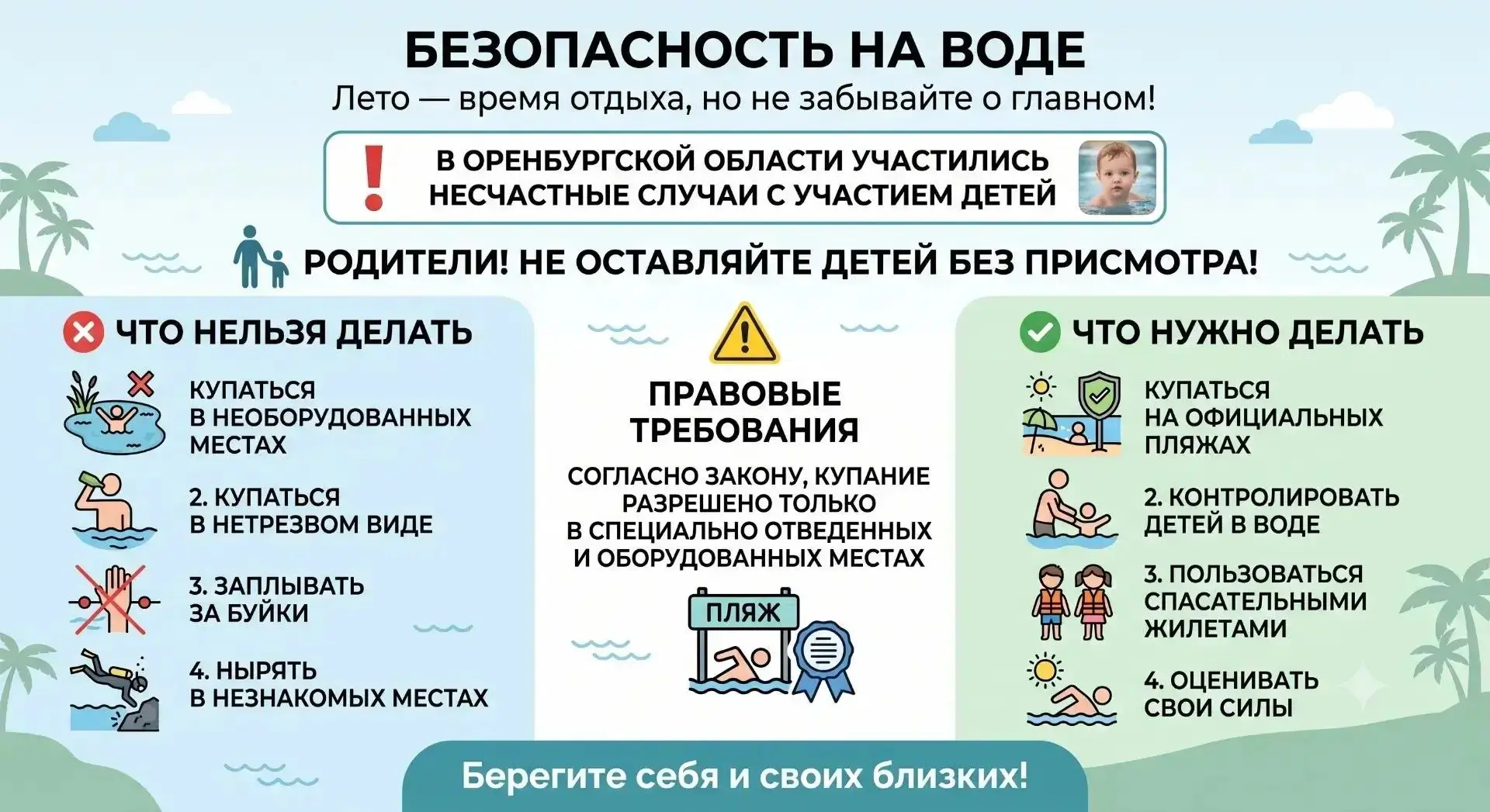 Лето в самом разгаре, и в такую жару всех нас тянет поближе к воде. Но за приятным отды...