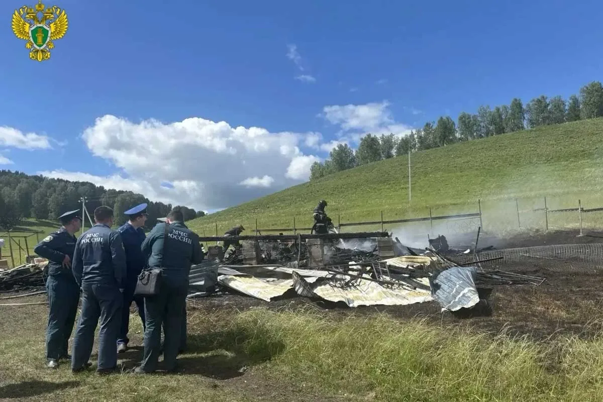 В Башкирии при пожаре в частном доме погибли трое детей