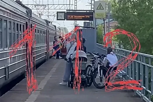 В Подмосковье девушка родила прямо в электричке.    Все произошло на станции Софрино. Поезд останови