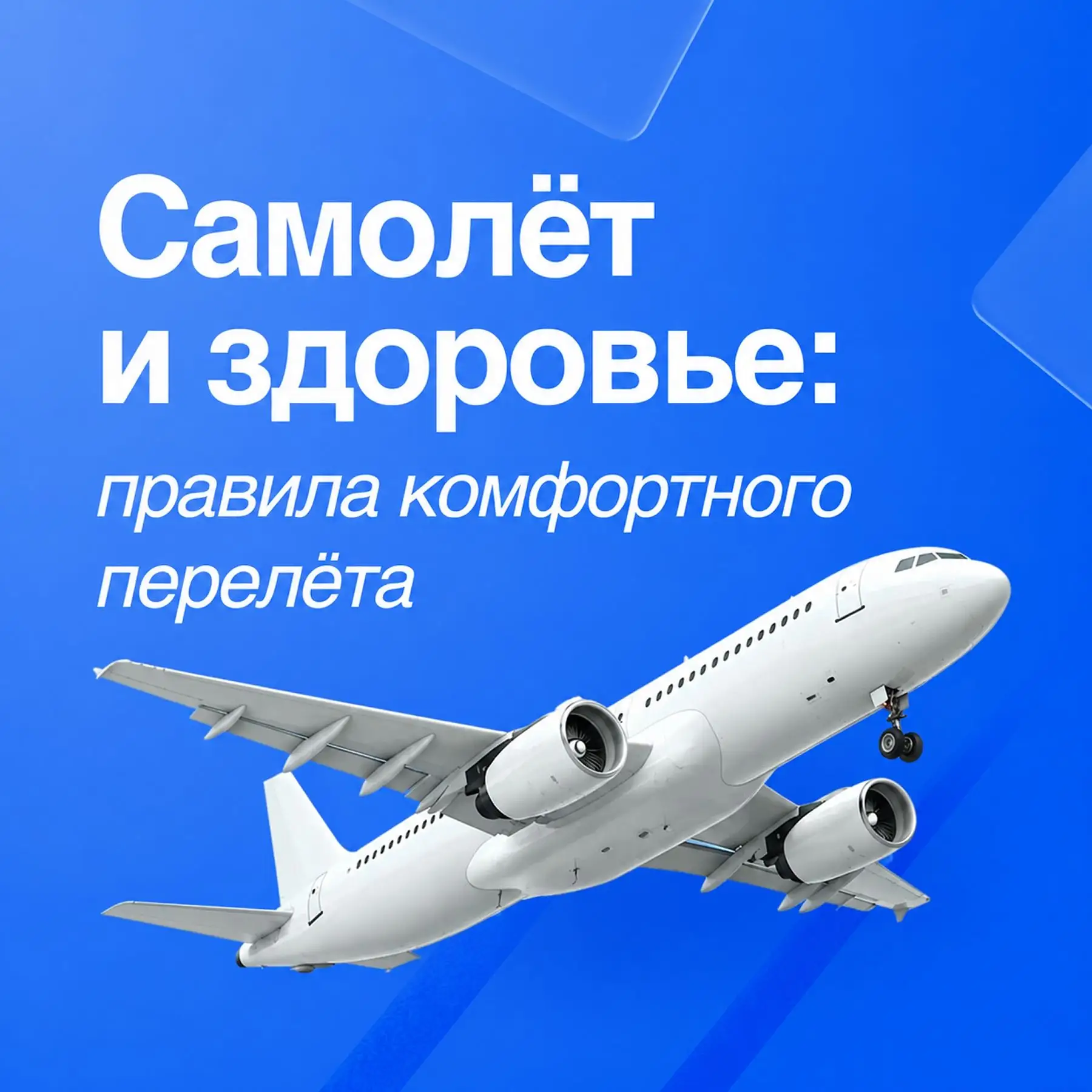 Стартовал сезон отпусков. Многие летят на отдых в другие регионы. Долгий перелёт — стре...