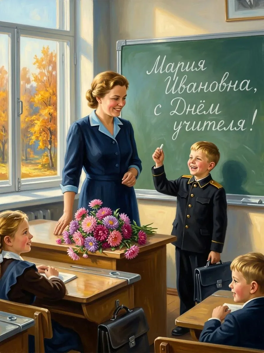 С Днём учителя, дорогие наши педагоги!