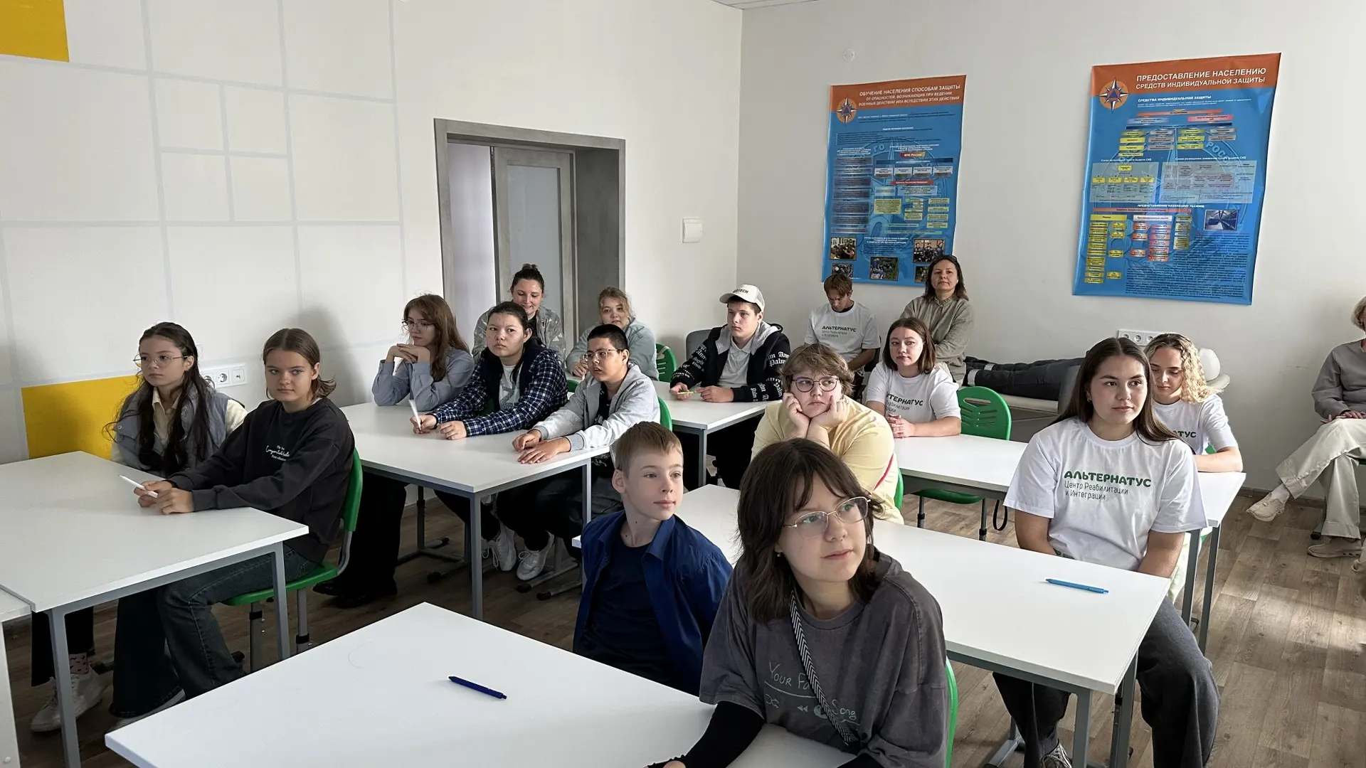 Сегодня в Челябинском педагогическом начались занятия «МедиаЛаборатория» для детей с ог...