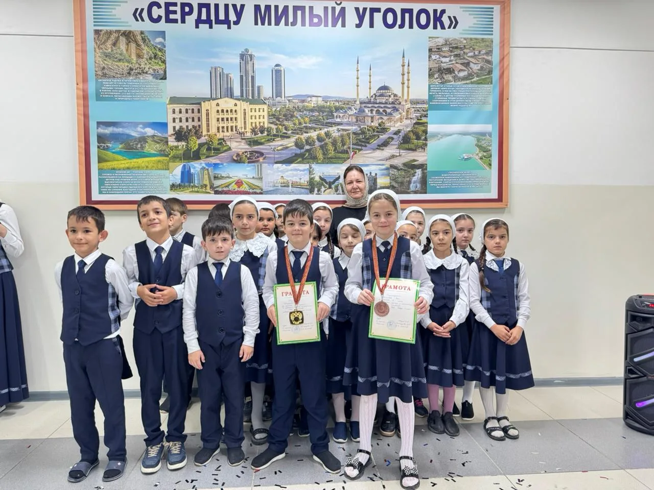 В районном шахматном турнире среди школьников, посвящённом Дню Победы, учащиеся МБОУ «СОШ с. Мескер-