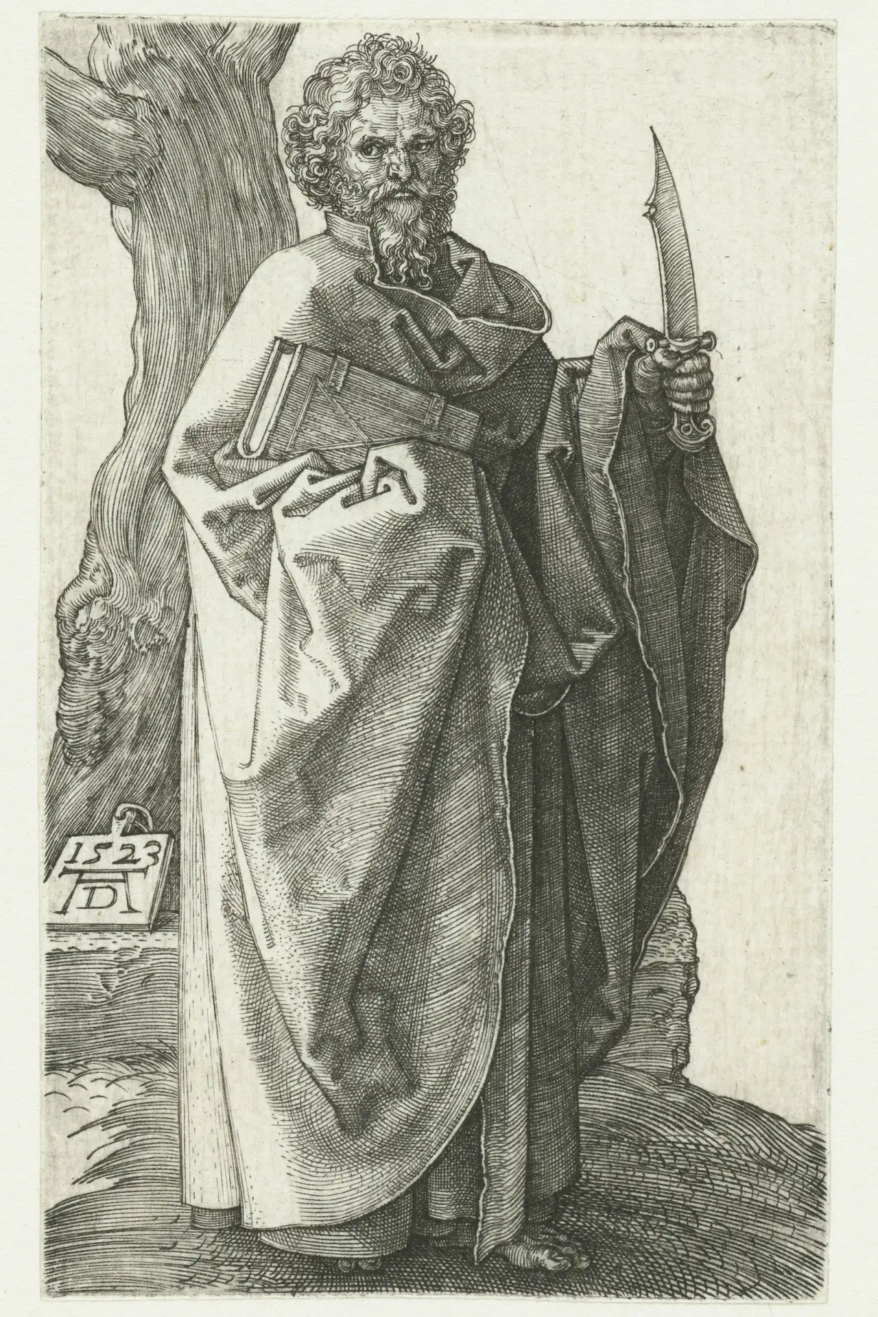 Альбрехт Дюрер
"Святой Варфоломей", 1523 г. 

Святой Варфоломей – один из двенадцати апостолов Христ