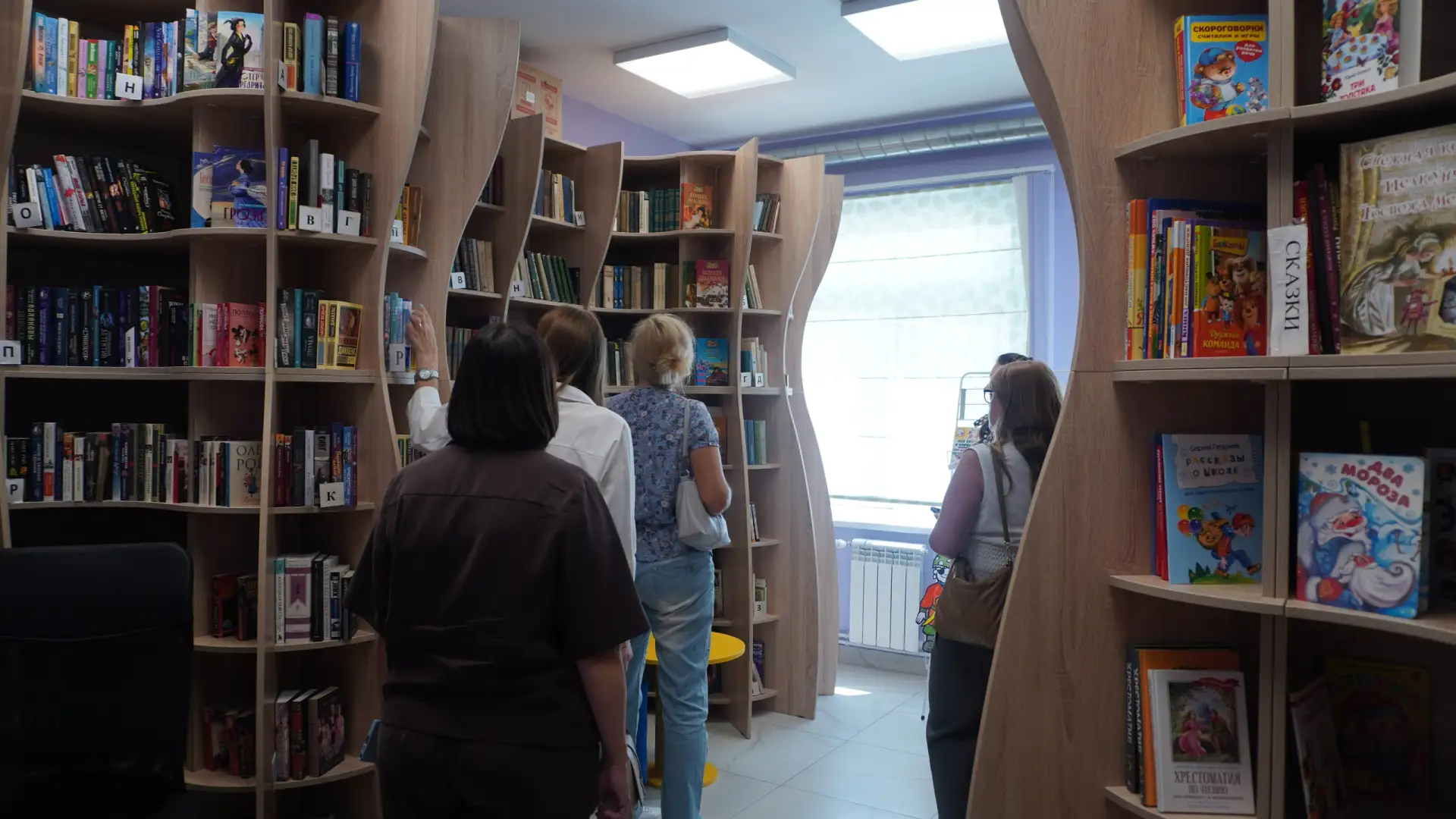 Модельная библиотека «Книжный заповедник» в Барашево приняла делегацию сотрудников библ...