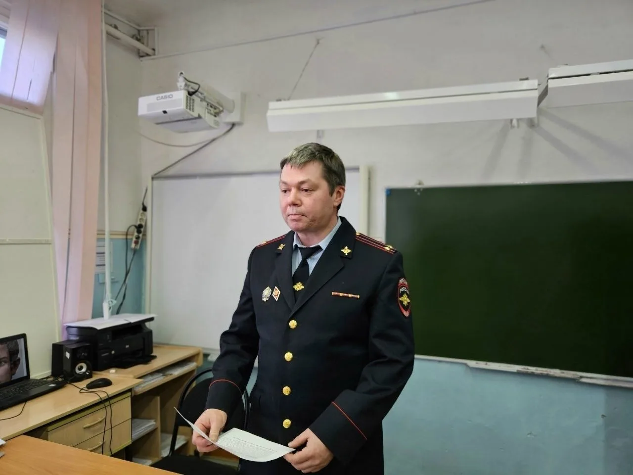 ✅Родительское собрание «Территория безопасности» прошло в Ыбской школе.     На встречу с родителями 