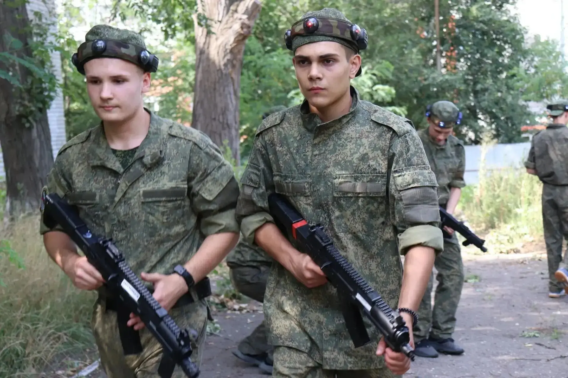 Юнармейская команда продолжает подготовку к окружному этапу сборов «Гвардеец-2026»