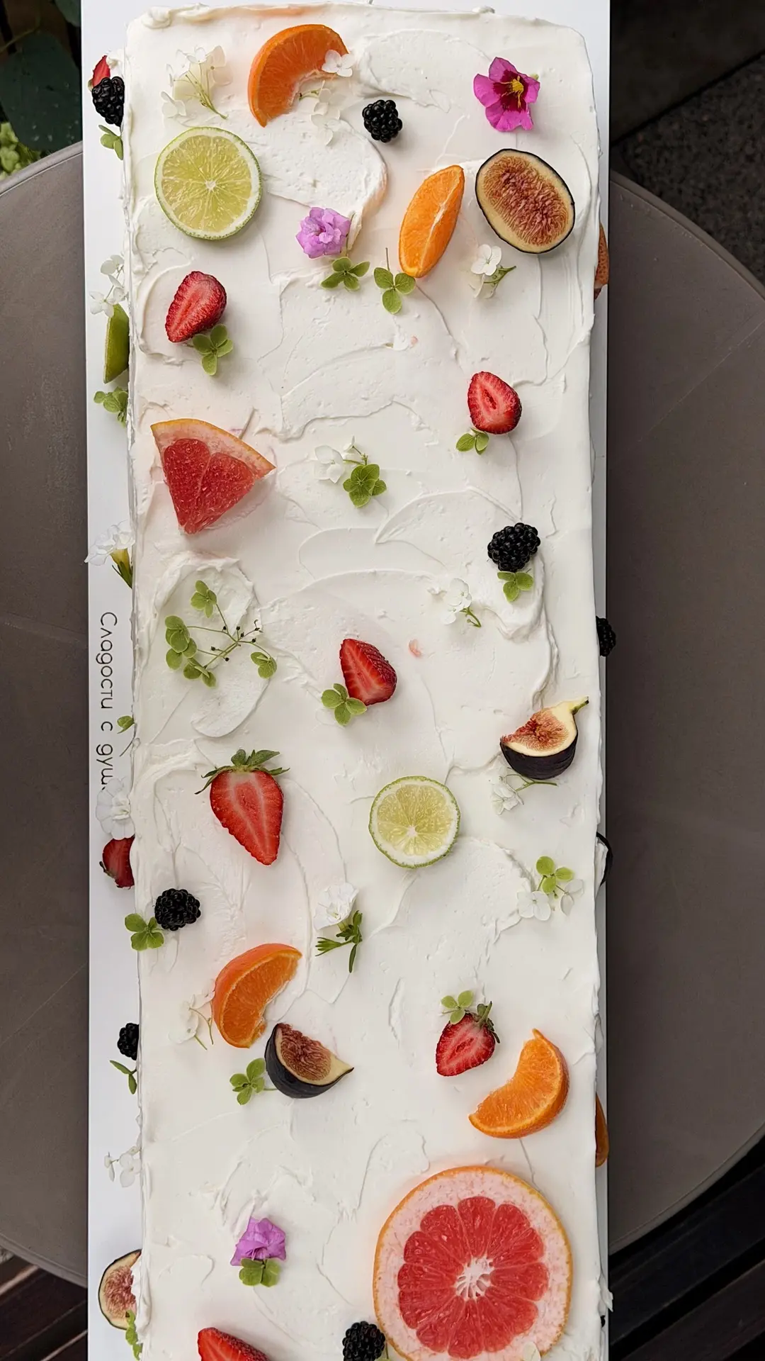 Свадебный торт с привкусом Сицилии🍊