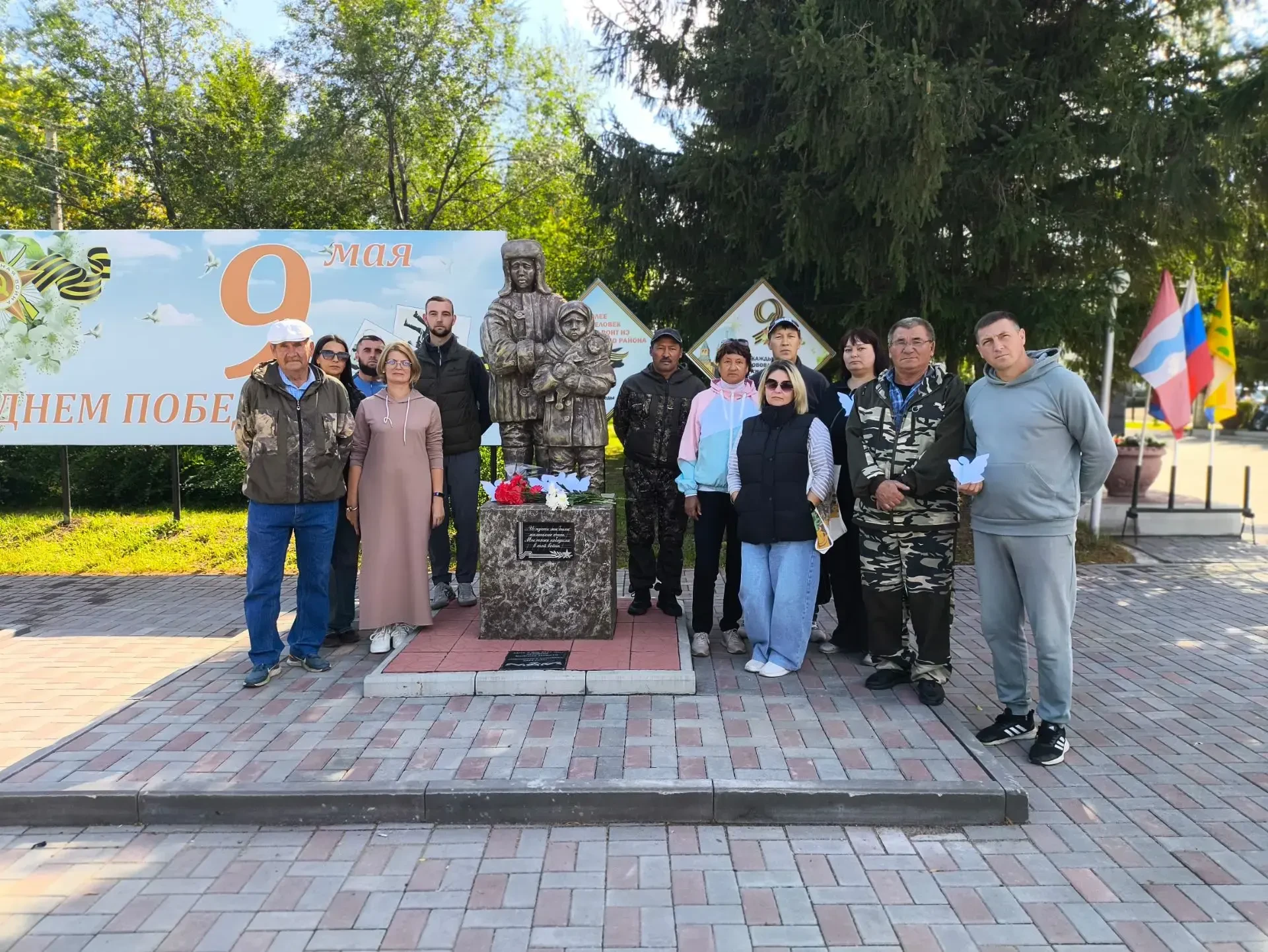 Сегодня Спортивная школа приняла участие в митинге, посвящённом Дню солидарности в борь...