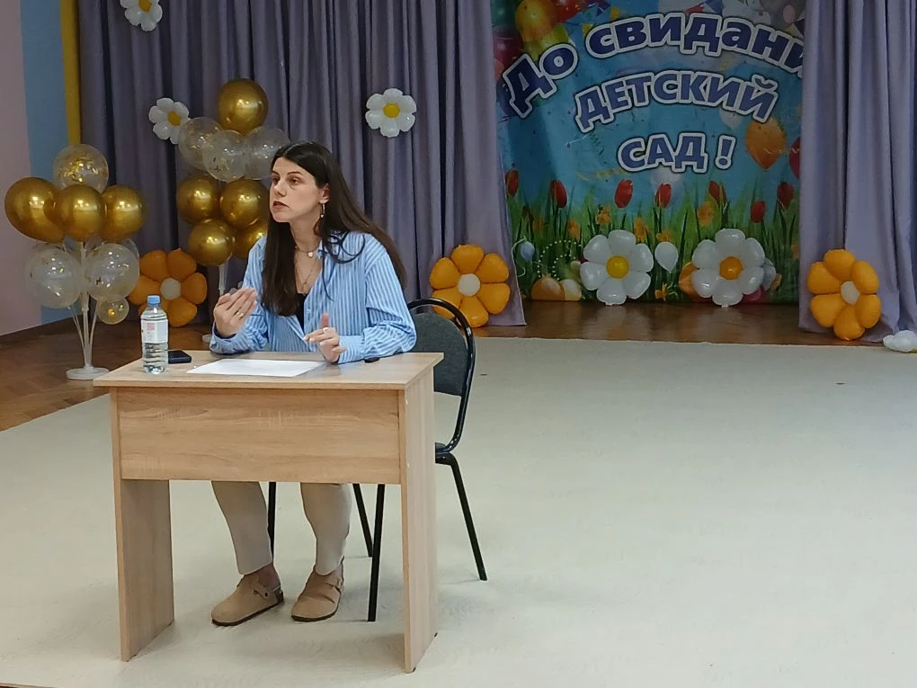 03 июня в нашем детском саду в рамках традиционных встреч с  родителями состоялся разговор на тему "