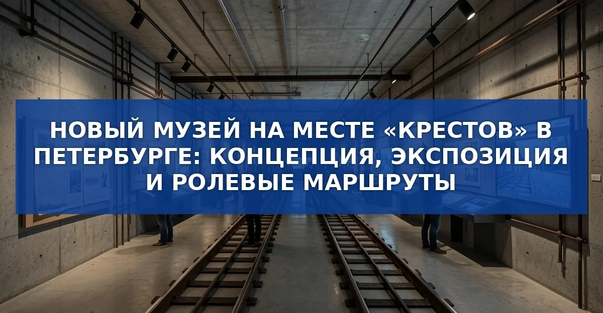 Концепция нового музея в здании «Крест» согласована