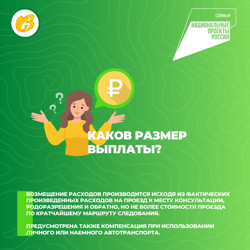 День беременных: беременным женщинам из труднодоступных местностей Коми возмещают расходы на проезд 