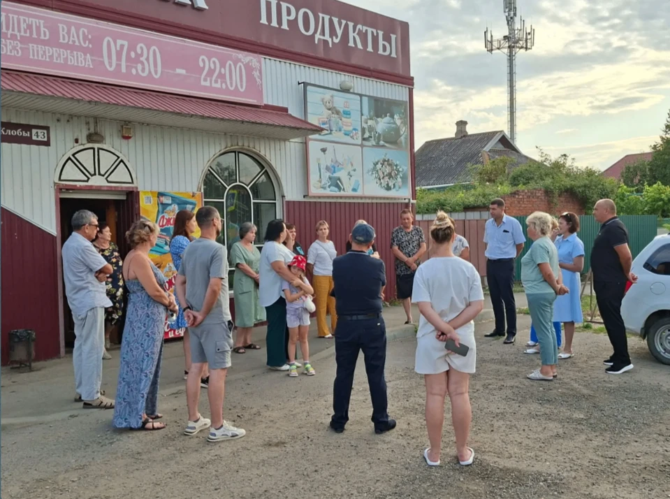 Встреча граждан с заместителем главы администрации Динского поселения