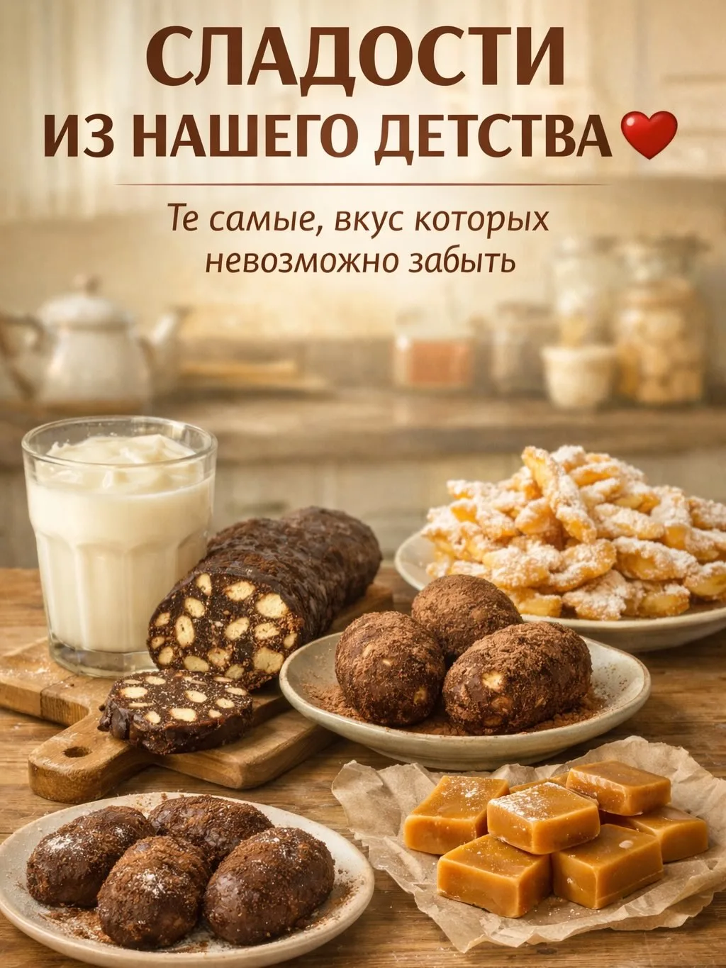Тёплые воспоминания от этих рецептов 🥰