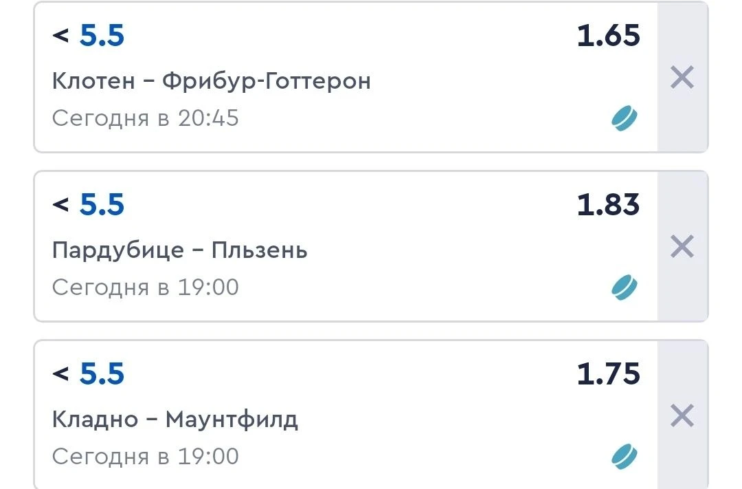 И сразу же начнем день с продолжения теста прогнозов на тоталы в хоккее. Два матча из Ч...