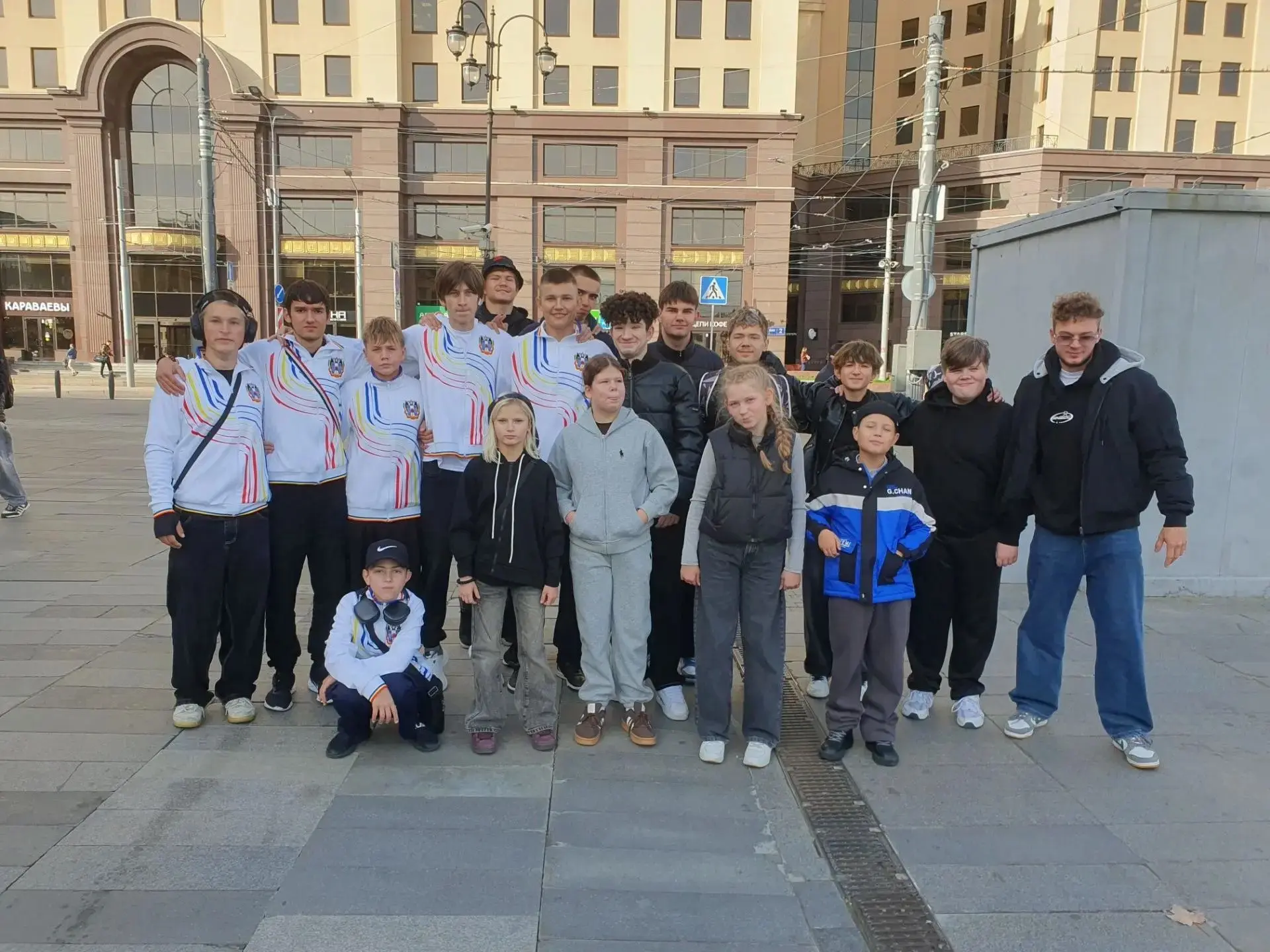 Наши спортсмены в Москве