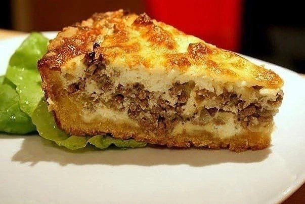 Заливной мясной пирог