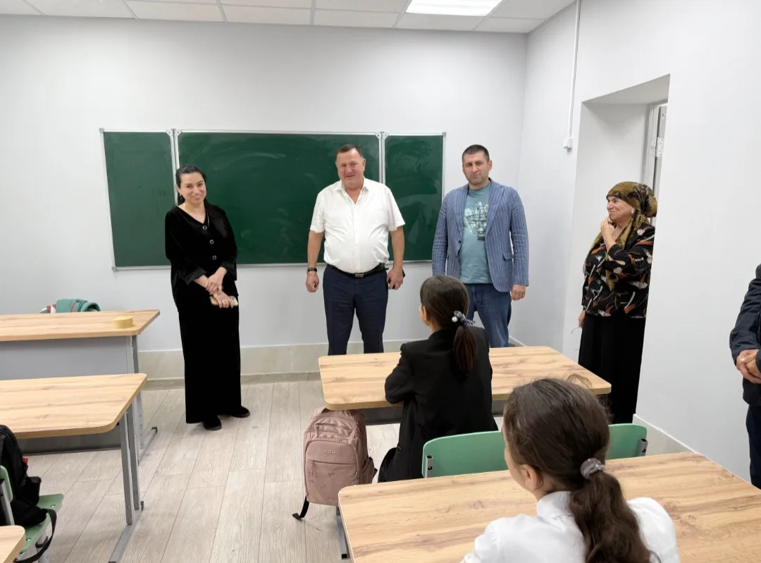 Обновлённая школа в Газия: как преобразилось учебное учреждение после капитального ремонта